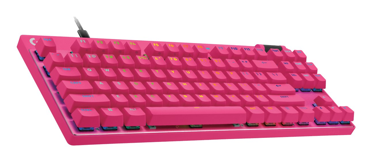 EAN 5099206126497 - Logitech G 920-013249 teclado Juego USB AZERTY Francés Rosa imagen 2