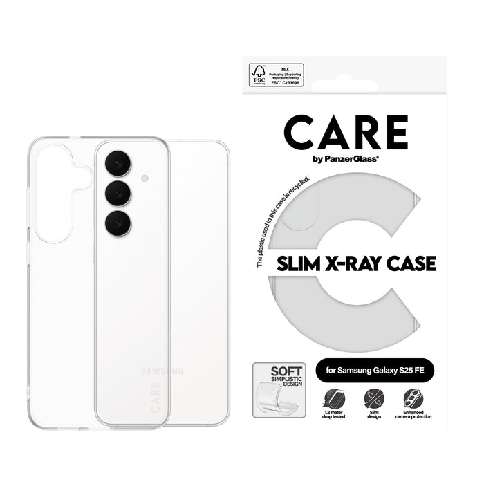 EAN 5715685031632 - PanzerGlass CARE by ® Fashionable Case Transparent X-Ray Soft Basic Samsung Galaxy S25 FE 5G funda para t imagen 2