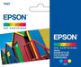EAN 0010343842373 - Epson Beach Huts Ink Cartridge 3 Colour f Stylus C42UX+Plus cartucho de tinta Original Cian, Amarillo imagen 5