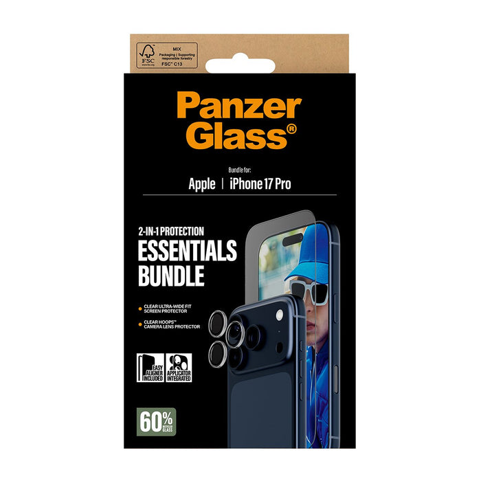 EAN 5715685031472 - PanzerGlass ® 2-in-1 Essentials Bundle iPhone 17 Pro Protector de pantalla Apple 1 pieza(s) imagen 3