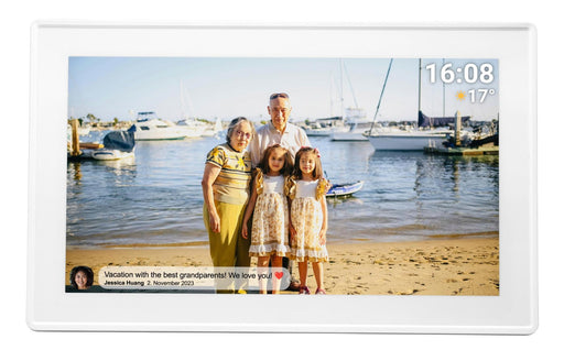 EAN 5706751074943 - Denver PFF-1515W marco fotográfico digital Blanco 39,6 cm (15.6") Pantalla táctil Wifi imagen 1