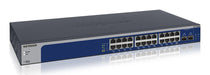 EAN 606449174458 - NETGEAR XS724EM Gestionado L2 10G Ethernet (100/1000/10000) 1U Azul, Gris imagen 1