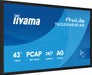 EAN 4948570125579 - iiyama T4329AS-B1AG pantalla de señalización Panel plano interactivo 108 cm (42.5") LED Wifi 500 cd / m²  imagen 4