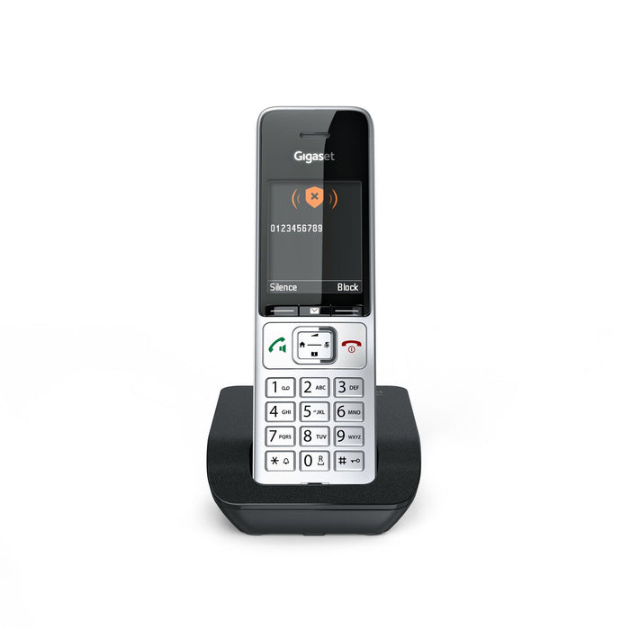 EAN 4250366866611 - Gigaset COMFORT 500 Teléfono DECT Identificador de llamadas Negro, Plata imagen 6