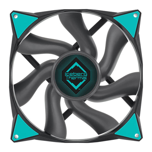 EAN 1230000071086 - Iceberg Thermal IceGALE Carcasa del ordenador Ventilador 14 cm Negro 1 pieza(s) imagen 1