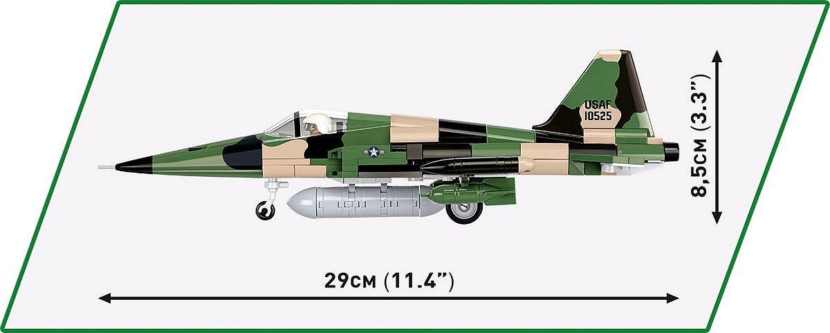 EAN 5902251024253 - COBI Northrop F-5A Freedom Fighter imagen 6