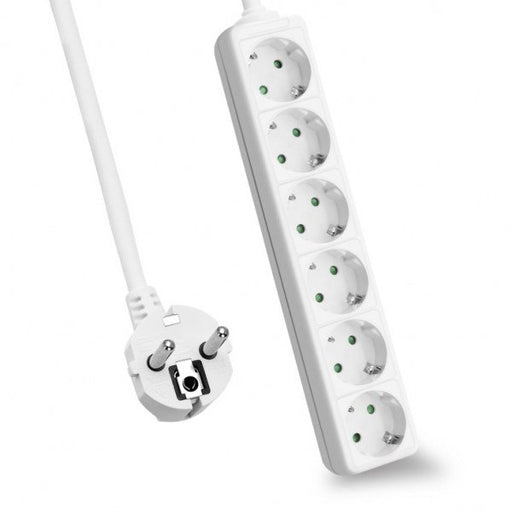 EAN 4005938627950 - Helos 262795 base múltiple 5 m 6 salidas AC Interior Blanco imagen 1