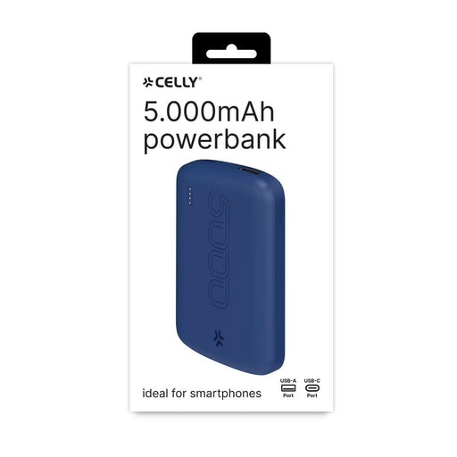 EAN 8021735207733 - Celly PBE5000EVOBL batería externa Litio 5000 mAh Azul imagen 2
