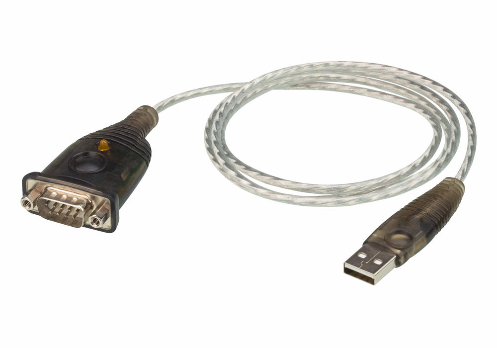 EAN 4719264643897 - ATEN UC232A1-AT cable de serie Negro, Metálico 1 m USB tipo A DB-9 imagen 1