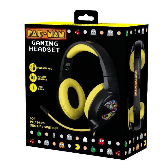 EAN 3328170002950 - Konix PacMan Auriculares Alámbrico Diadema Juego USB tipo A Negro, Amarillo imagen 6