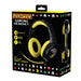 EAN 3328170002950 - Konix PacMan Auriculares Alámbrico Diadema Juego USB tipo A Negro, Amarillo imagen 6