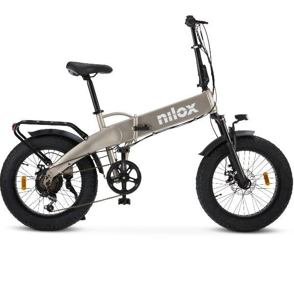 EAN 8050162355328 - Nilox NXEBX10GR bicicleta eléctrica Gris Aluminio 50,8 cm (20") Litio imagen 1