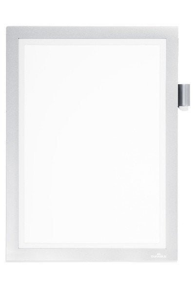 EAN 4005546989686 - Durable duraframe magnetisch kader Note A4, zilver protector de escritorio Plata imagen 1