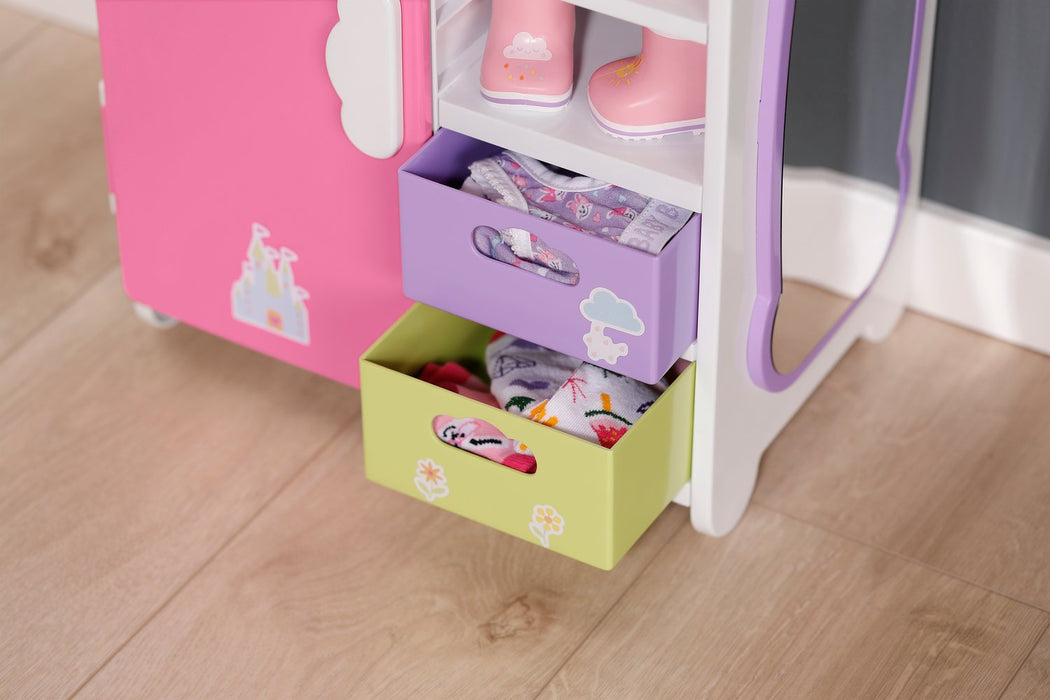 EAN 4001167836040 - BABY born Rainbow Wardrobe Armario de muñeca imagen 10