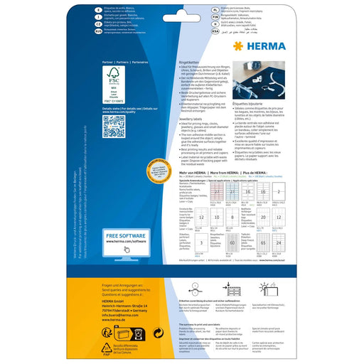 EAN 4008705051163 - HERMA 5116 etiqueta de impresora Blanco Etiqueta para impresora autoadhesiva imagen 2