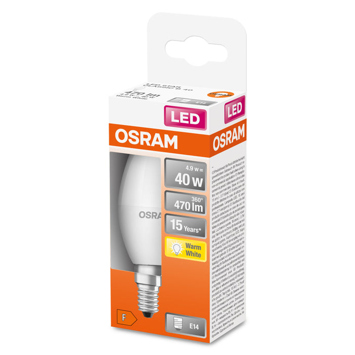 EAN 4058075431072 - Osram STAR lámpara LED Blanco cálido 2700 K 5 W E14 F imagen 5