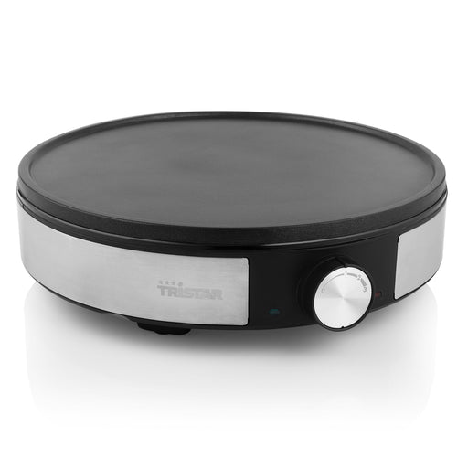 EAN 8713016097491 - Tristar BP-2638 crepera 1 crep(s) 1200 W Negro, Acero inoxidable imagen 1