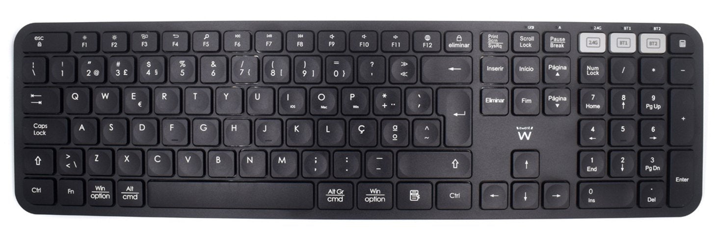 EAN 8052101430868 - Ewent EW3277 teclado Universal RF inalámbrico QWERTY Español Negro imagen 1