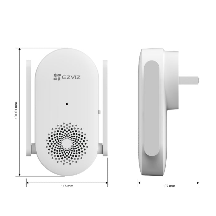 EAN 6941545611907 - EZVIZ CH1 Blanco imagen 9