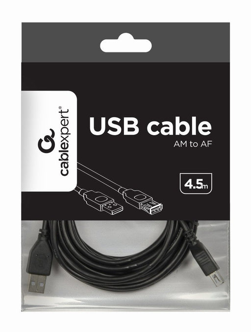 EAN 8716309064026 - Gembird CCP-USB2-AMAF-15C cable USB USB 2.0 4,6 m USB A Negro imagen 2