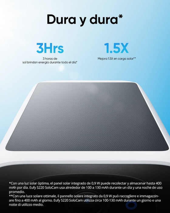 EAN 0194644132910 - Eufy SoloCam S220 Cubo Cámara de seguridad IP Interior y exterior Techo/pared imagen 9