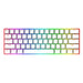 EAN 6950376772244 - REDRAGON K630W-RGB teclado Juego USB QWERTY Inglés Blanco imagen 4