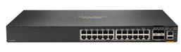EAN 190017638164 - HPE Aruba Networking CX 6200F 24G Class-4 PoE 4SFP+ 370W Gestionado L3 Gigabit Ethernet (10/100/1000) Ener imagen 1