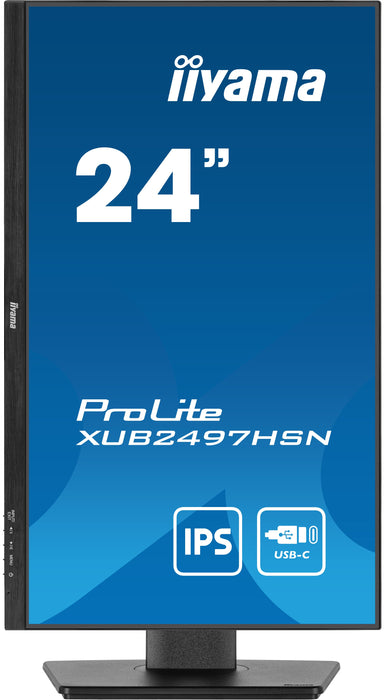 EAN 4948570124930 - iiyama ProLite XUB2497HSN-B2 pantalla para PC 60,5 cm (23.8") 1920 x 1080 Pixeles Full HD LED Negro imagen 2