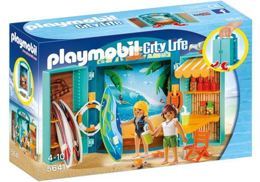 EAN 4008789056412 - Playmobil FamilyFun Surf Shop Play Box imagen 1