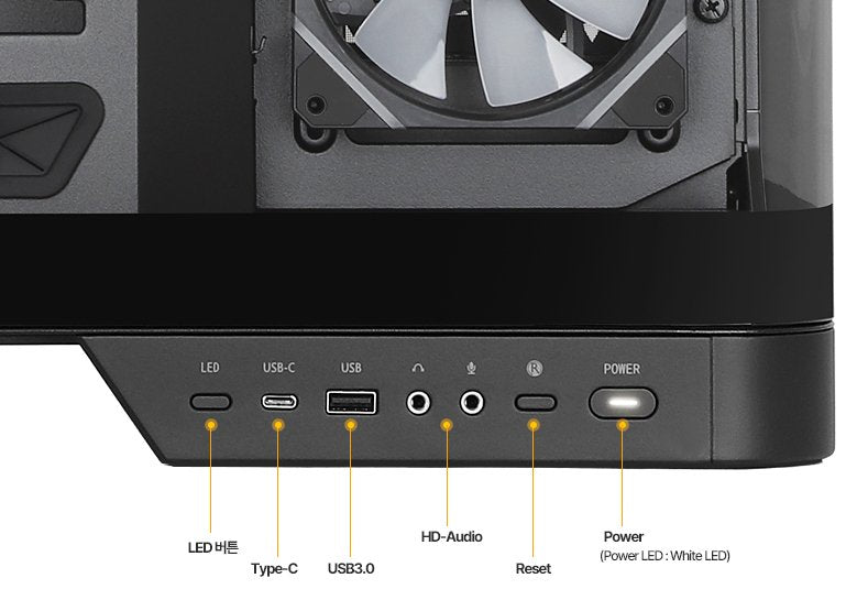 EAN 4711527004339 - darkFlash DC-DY570-B-ES1 carcasa de ordenador Full Tower Negro imagen 5