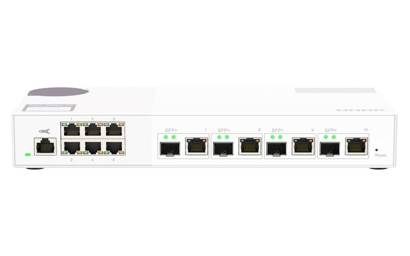 EAN 4711103082232 - QNAP QSW-M2106-4C switch Gestionado L2 2.5G Ethernet (100/1000/2500) Blanco imagen 1