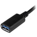 EAN 0065030860789 - StarTech.com USB31CAADP cable USB USB 3.2 Gen 1 (3.1 Gen 1) 0,15 m USB C USB A Negro imagen 3