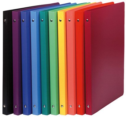 EAN 3130630511922 - Exacompta Polypropylene ring binders, Plain Blue carpeta de cartón A4 Azul imagen 1