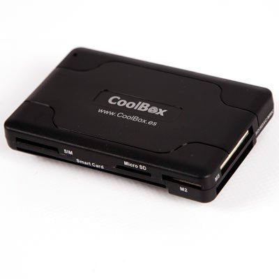 EAN 8437013799287 - CoolBox CRE-065 lector de tarjeta USB 2.0 Negro imagen 1