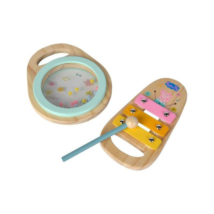Eichhorn Peppa Pig Set De Música De Madera, Instrumento Musical 2 Piezas 109265761