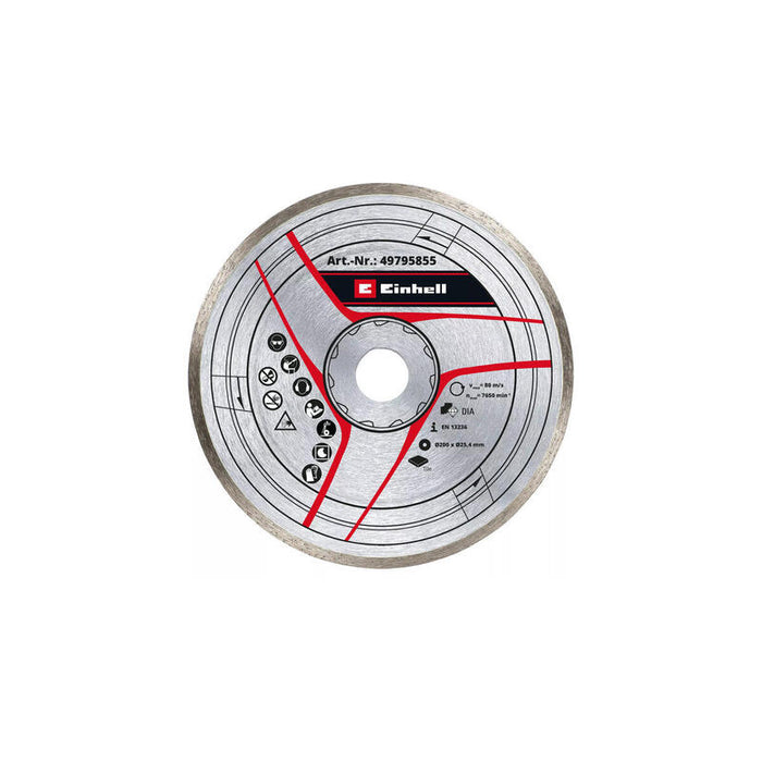 Einhell Diamant Separator, Ø 200 X 25.4 X 2.4 Mm Para Máquinas De Corte De Azulejos 49795855