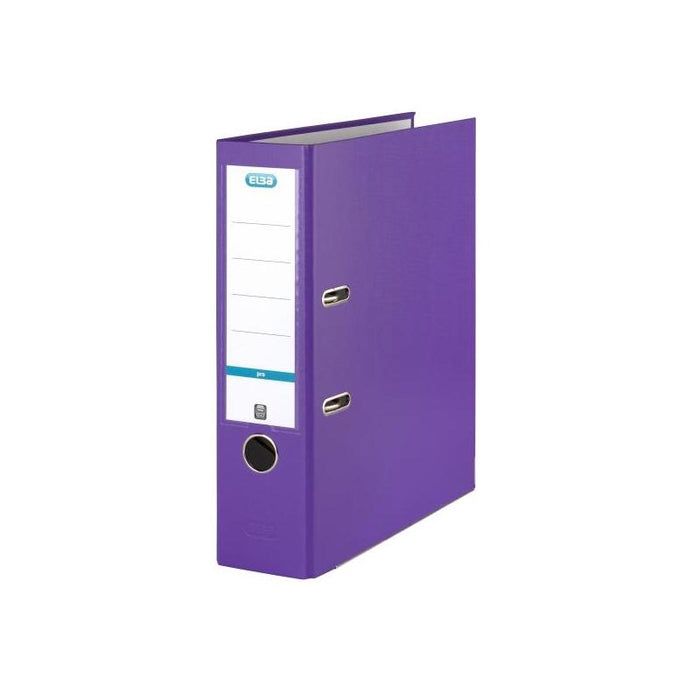 Elba Rado Top Archivador Palanca A4 - Lomo De 80mm - Ollao, Rado Y Tarjetero Con Etiqueta - Resistente Y Duradero -