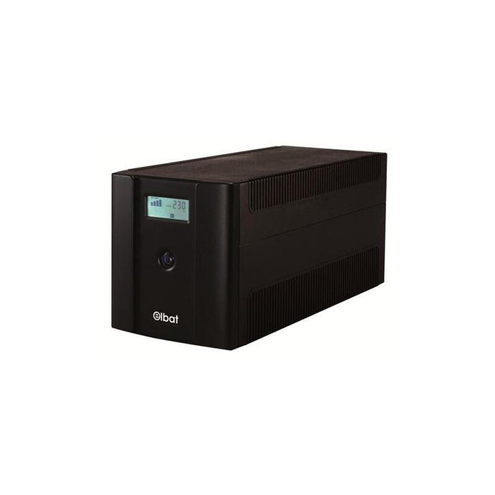 Elbat Delta Sai 1100va Usb - Pantalla Lcd - 4x Shuckos - Estabilizador Avr - Funcion De Arranque En Frio