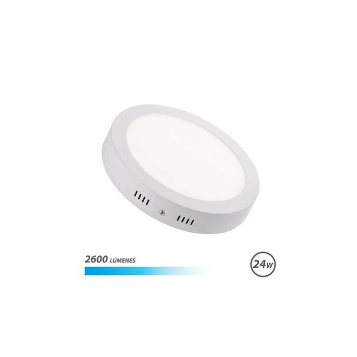 Elbat Downlight De Pared Led 24w 2600lm - Forma Circular 305mm - 6500k Luz Fria
