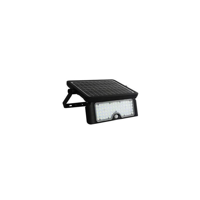 Elbat Foco Led Solar Multifuncion 10w - 1150lm - Luz Fria 6000k - Sensor De Movimiento