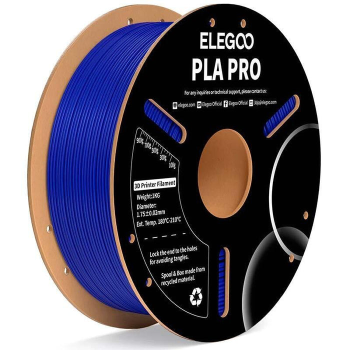 Elegoo Pla Pro Azul Para Impresoras 3d Fdm - Filamento 1.75mm Bobina De 1kg
