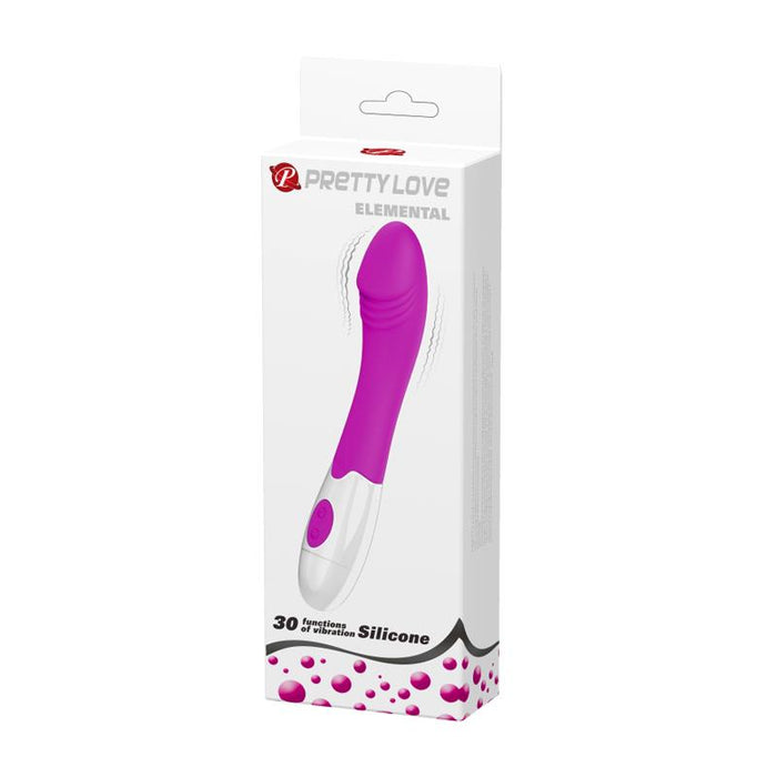 Pretty Love - Elemental Vibrador 30 Modos De Vibración Morado