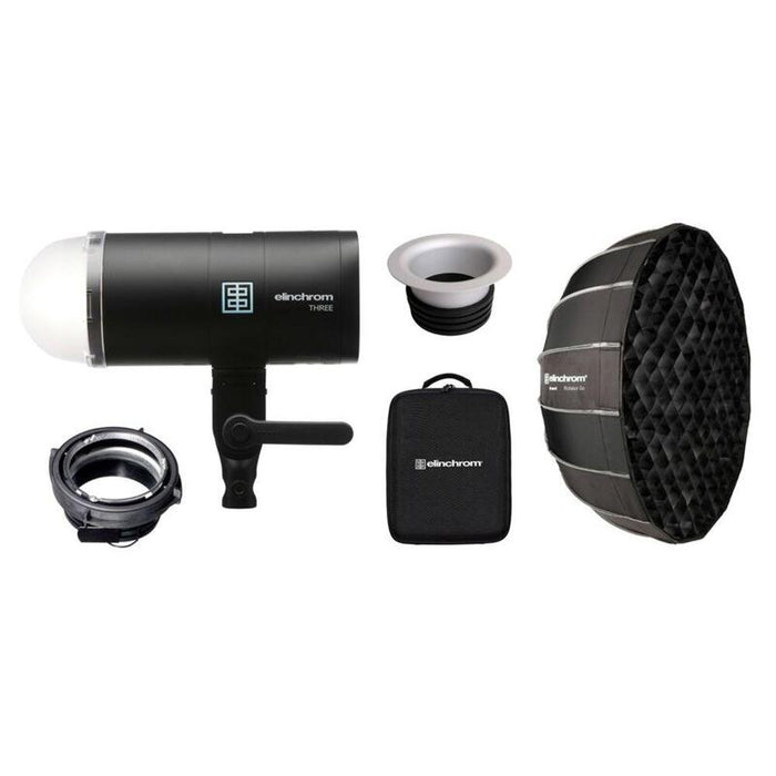 Elinchrom Three Off Camera Flash Portrait Kit