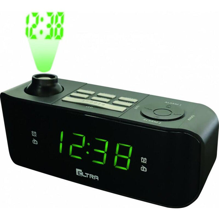 %Eltra Clockradio Kasia  Negro Projektor