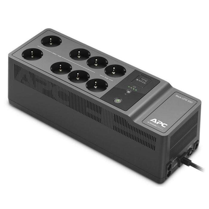 Embalaje Dañado Apc Back-Ups Be650g2-Gr 650va 400w 8x Schuko 1x Usb Negro - Damage Box