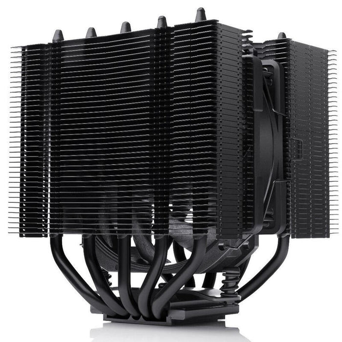 Embalaje Dañado Noctua Nh-D12l Chromax.Negro Tower Cpu-Disipador Para Socket 1150, 1151, 1155, 1156, 1200, 1700, 1851, 2011, 2066, Am4, Am5 Aktiv - Reacon (Nuevo Caja Dañada)