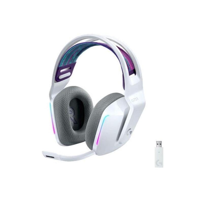 Embalaje Dañado/Desprecintado Headset Logitech Gaming G733  Wireless Prod. Exposicion Lightspeed Rgb  P/N:981-000883