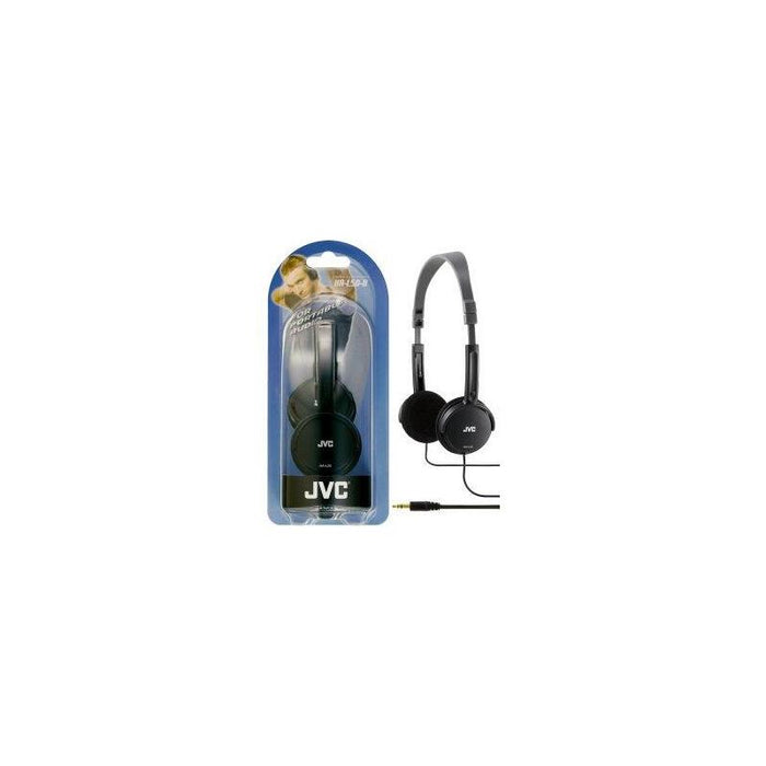 Embalaje Dañado/Desprecintado (Km0) Headset Jvc Ha-L50-B Con Cable Jack 3.5mm Color Negro