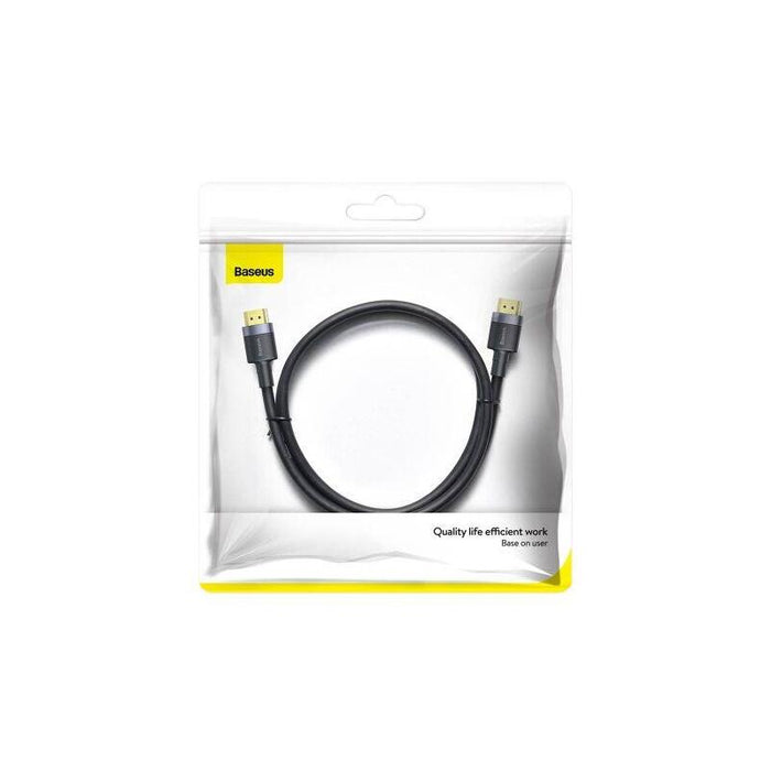 Embalaje Deteriorado - Baseus Video Cable Cafule 4khdmi Male To 4k Hdmi Male, 2m, Black (Cadklf-F01) - Only Box Damage 6953156218192