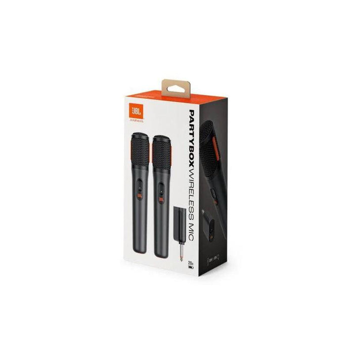 Embalaje Deteriorado - Jbl Partybox Wireless Microphone Set (2 Microphones, 1 Receiver) Black Eu - Only Box Damage6925281981425